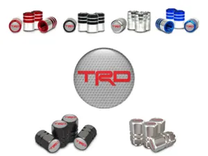 Toyota TRD Valve Stem Covers for Truck Customizable Style